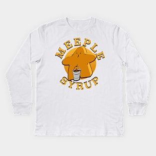 Meeple Syrup Kids Long Sleeve T-Shirt